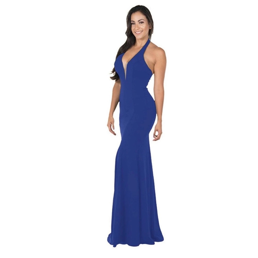 Navy Blue Formal Gown//Ed Young